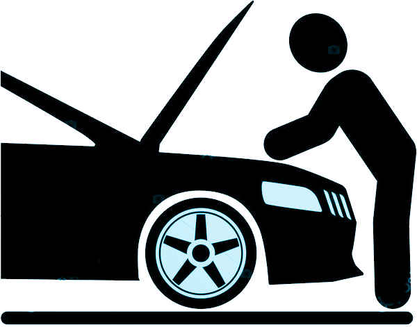 Automotive Repair Icon Car Service - Car Hood Icon (600x471)