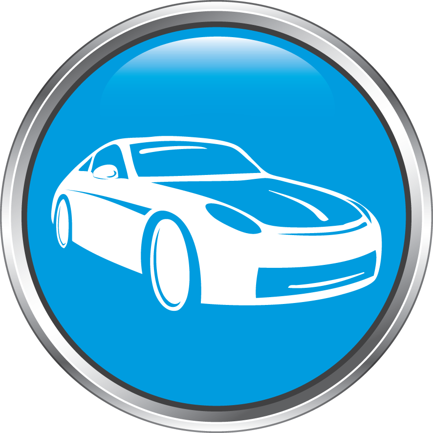 Carwash - Car Icon (886x886)