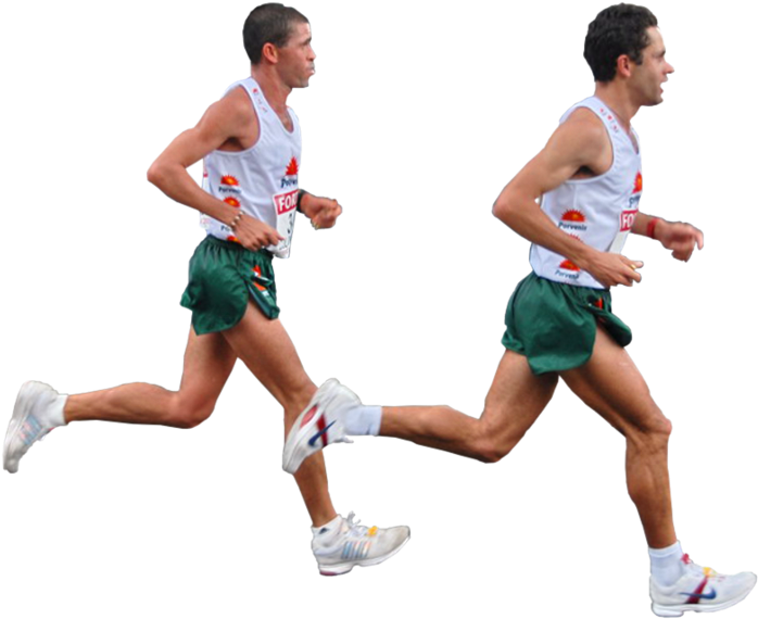 Sports Activities Clipart Individual Sport - People Run Png (697x697)