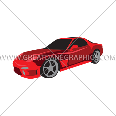Red Sports Car - Coupé (385x385)