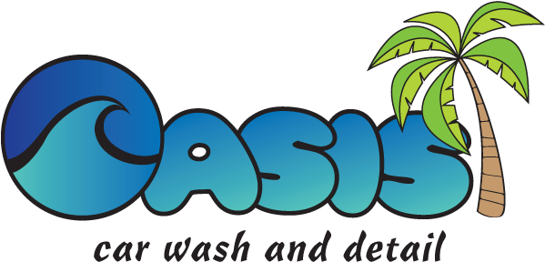 Oasis Logo - Oasis Car Wash (599x305)