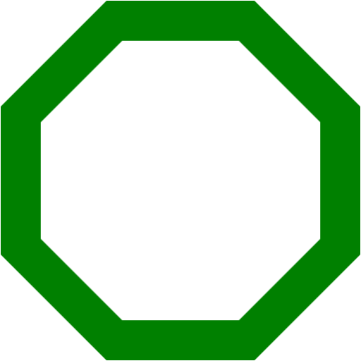 Octigons Clipart Shape Outline - Kompas (512x512)