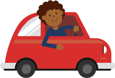 Black Man Driving Car Gif Animation Loop - Black Man Driving Car Gif Animation Loop (419x400)