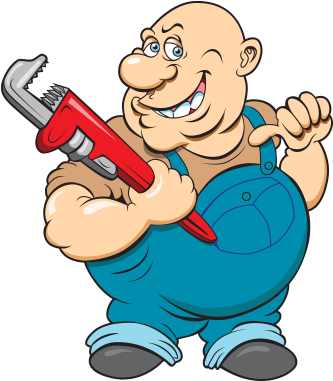 Plumber Clipart Bob - Handyman (339x388)