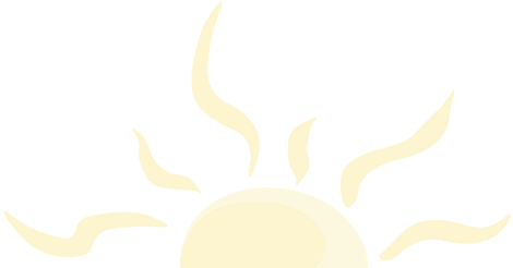 Faded Sun, Sun Logo, Half Sun - Logo (548x249)
