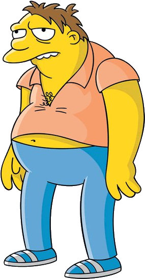 For The Office Worker Who Sits For Most Of The Day, - Barney From The Simpsons (292x550)