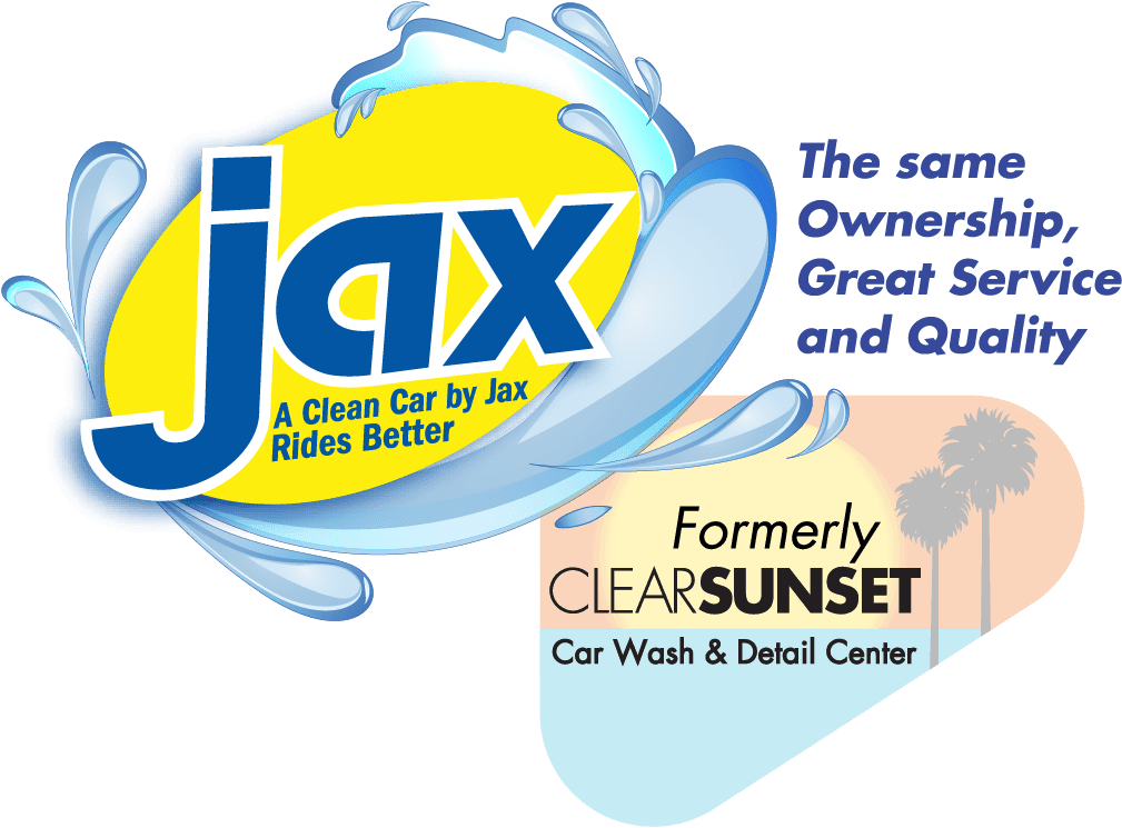 Clear Sunset Carwash Has Now Changed It's Name To Jax - Jax Car Wash (1008x754)