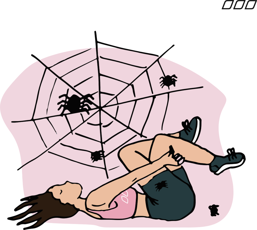 Tight Quads Can Lead To Knee And Lower Back Pain - Cartoon (1024x919)