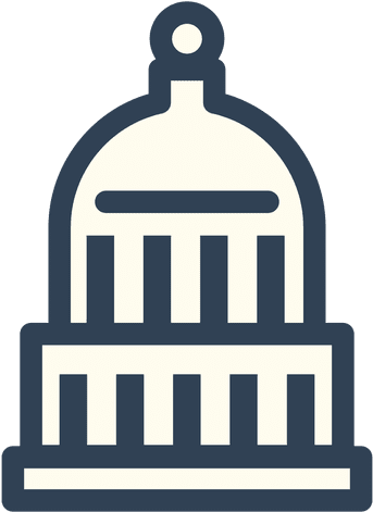 Usa Capitol Stroke Icon Transparent Png - Capitol, Montana (512x512)