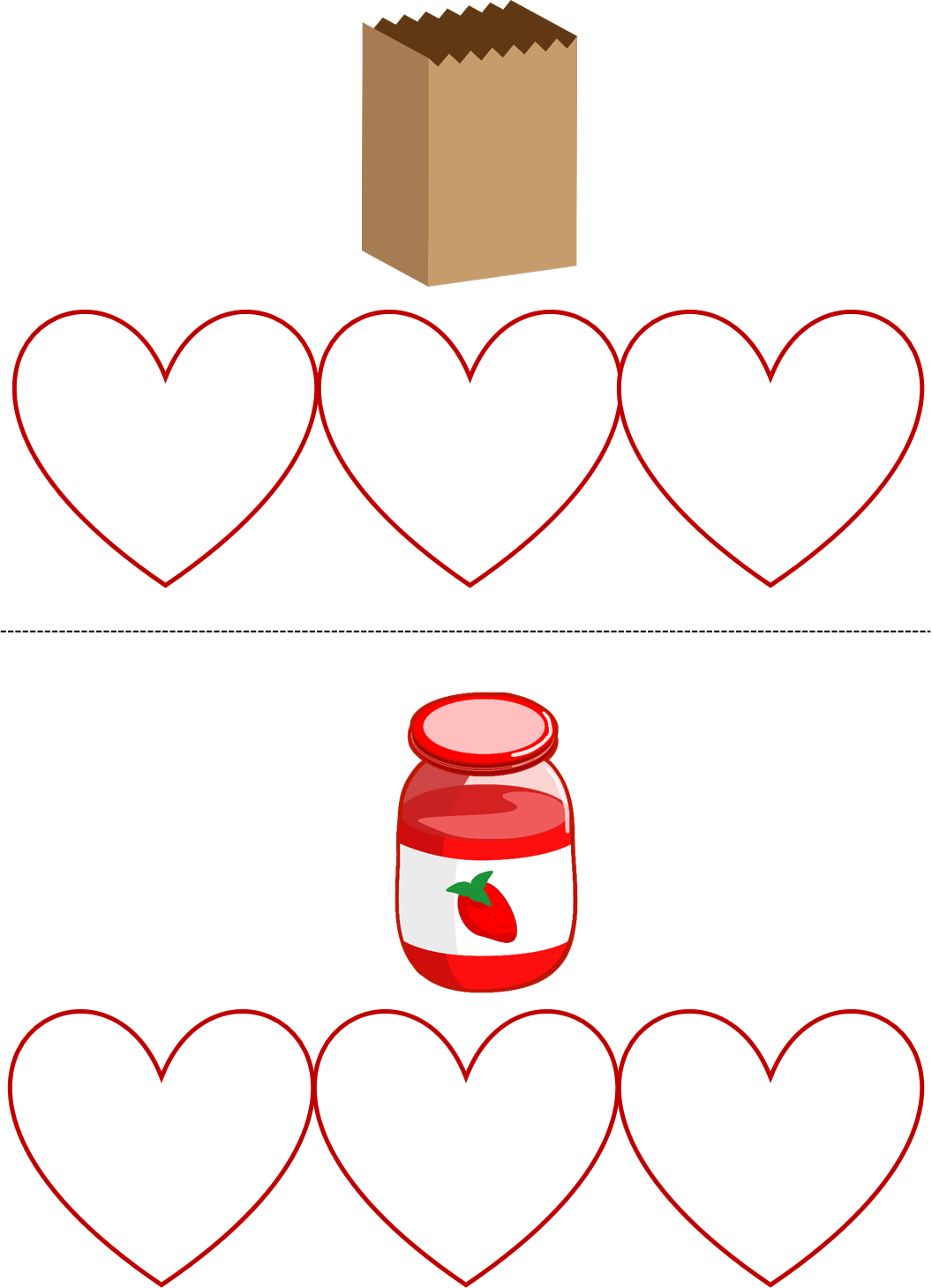 Free Kindergarten Reading- Valentine's Day Build Cvc - Heart (1056x1460)