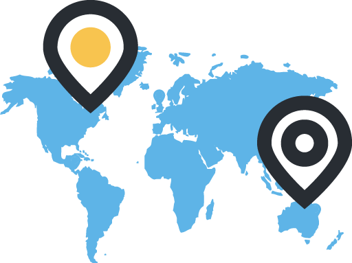 Product & Service Localization - World Map Vector Png (512x383)