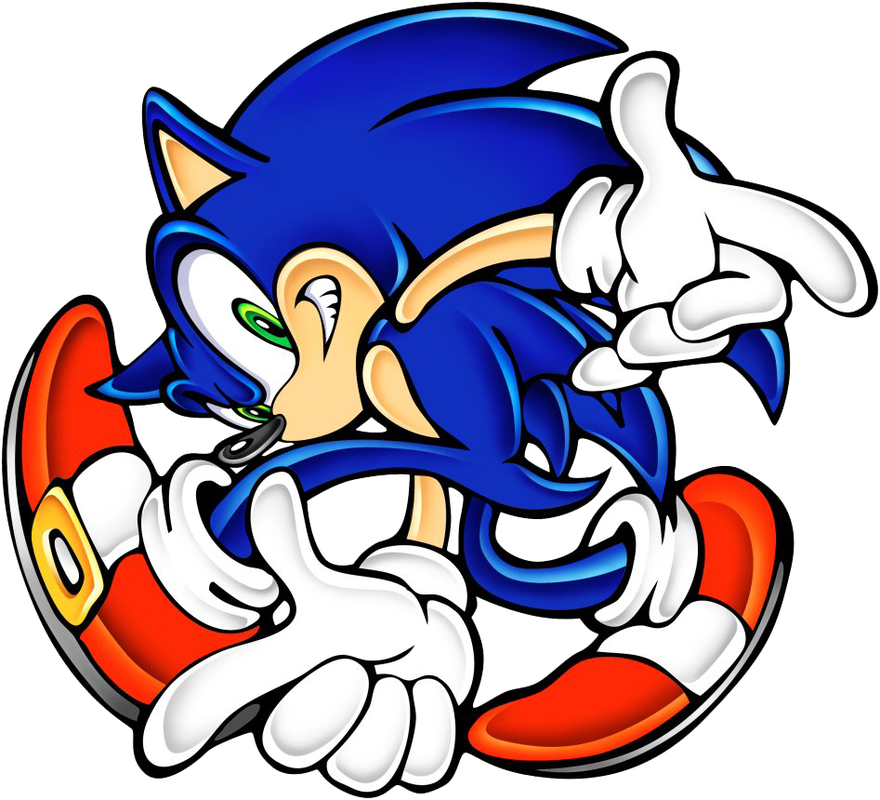 نه خشه - Sonic The Hedgehog Sonic Adventure (880x800)