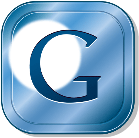 Google Metal Button - Icone Do Google De Metal (512x512)