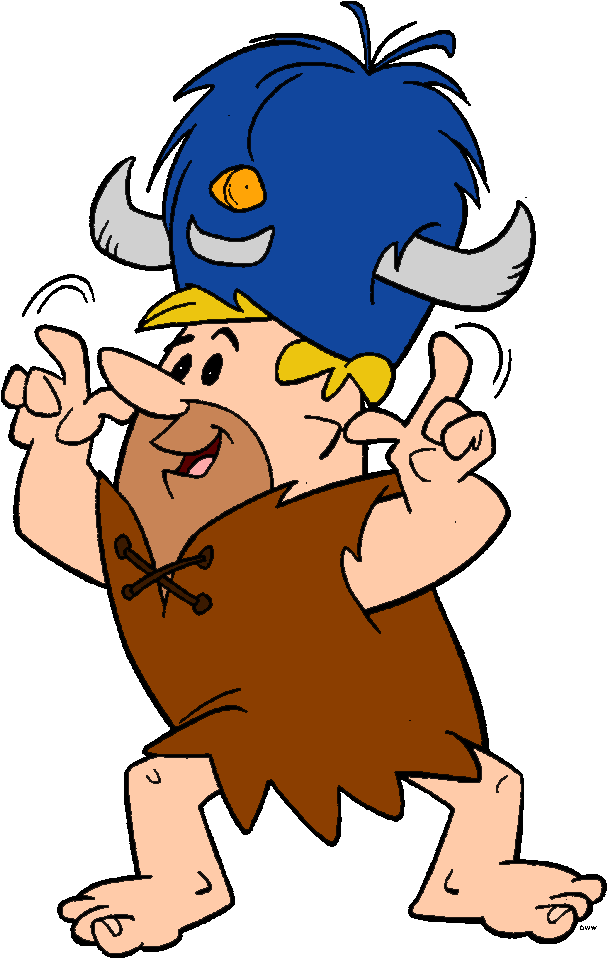 Flintstone Car Clipart 2 By Larry - Flintstones Water Buffalo Hat (650x982)