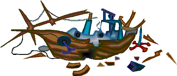 Shipwreck Clipart Cliparts Galleries - Word Game (612x269)