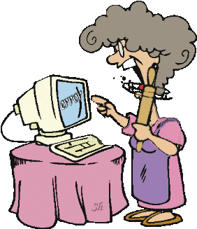 Pictures Animations Computers Myspace Cliparts - Gif Computers (374x384)