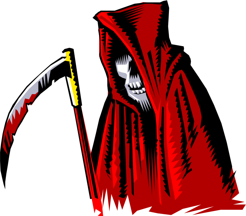 Medium Image - Grim Reaper Cartoon (855x750)
