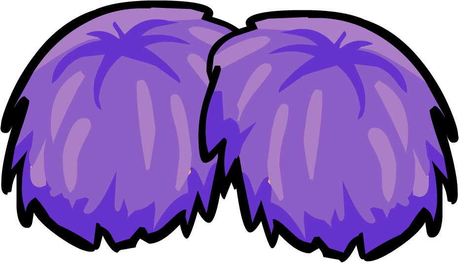 Clip Art Of A Lineart - Pom Pom Cheerleader Png (931x533)