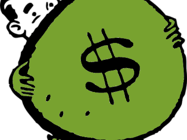 Cartoon Money Images - Bag Of Money Clipart (640x480)