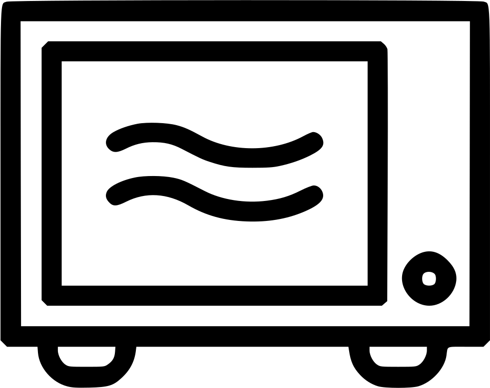 Microwave Oven Kitchen Appliances Comments - Microwave Icon Png (981x778)