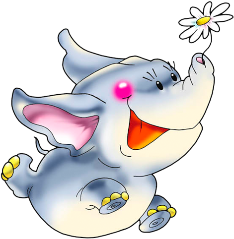 Cartoon Filii Clipart - Vaikiski Paveiksliukai Su Gimtadieniu (495x500)