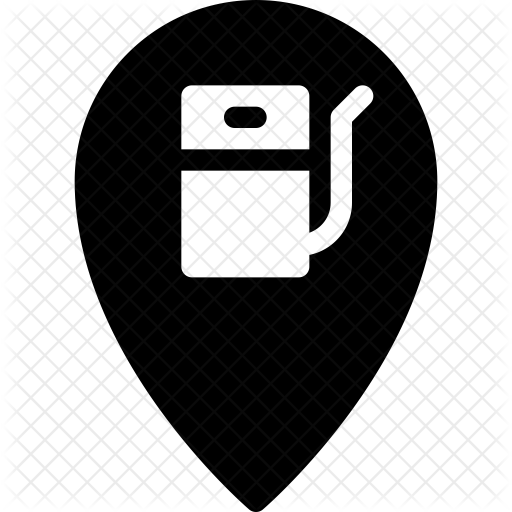 Local Gas Station Icon - Map (512x512)