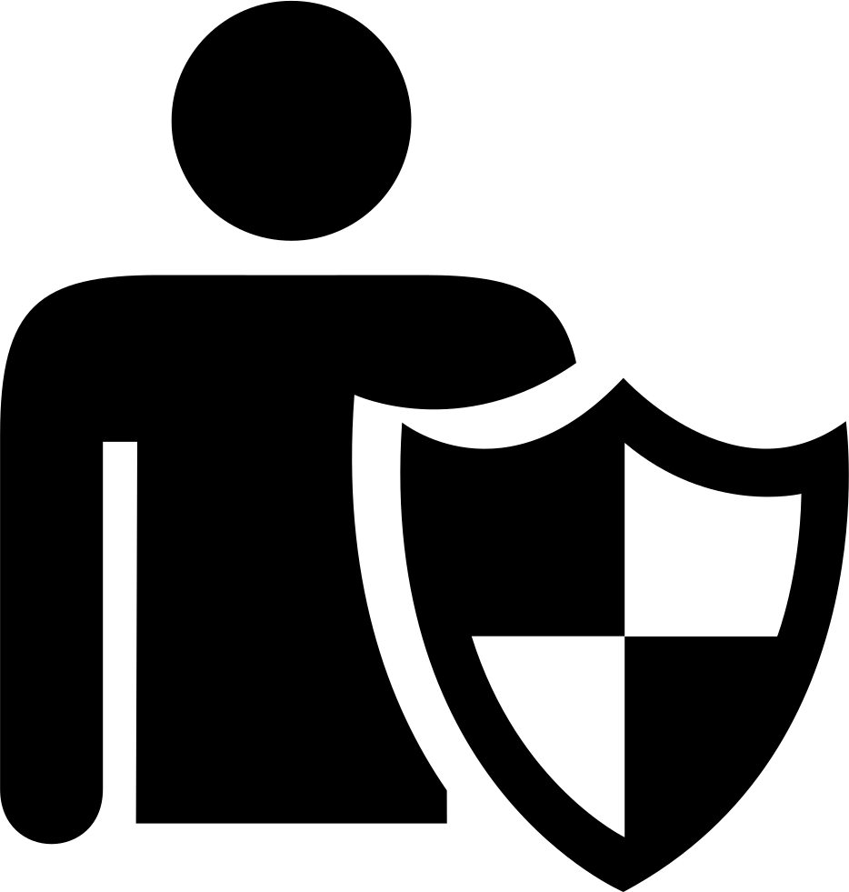 Enterprise Security Officer Comments - Silhouette Icon Security Guard (934x981)