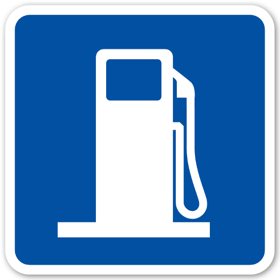 Gas Station Sticker - Gas Station Logo Svg (600x599)