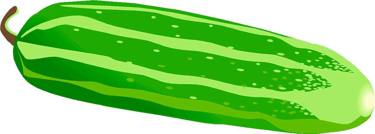 Vegetables Pictures And Names - Cucumber Clipart (1280x720)