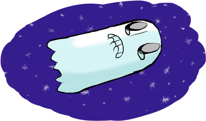 Napstablook By An Evil Wizard - Illustration (894x894)