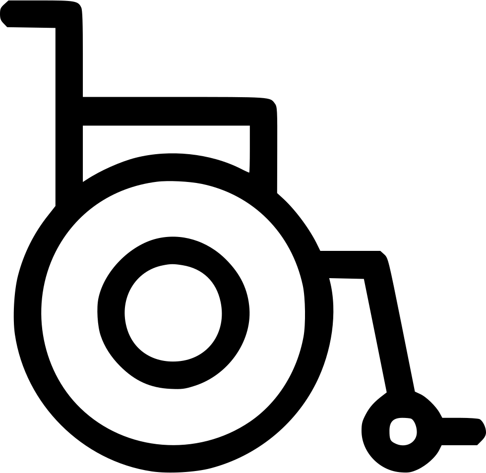 Wheelchair Wheel Chair Handicap Physically Challenged - Circle (980x954)