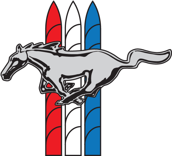 Whether You Have A Classic, Boss, Svt, Fox Body Or - Car Brand With Horse (600x650)