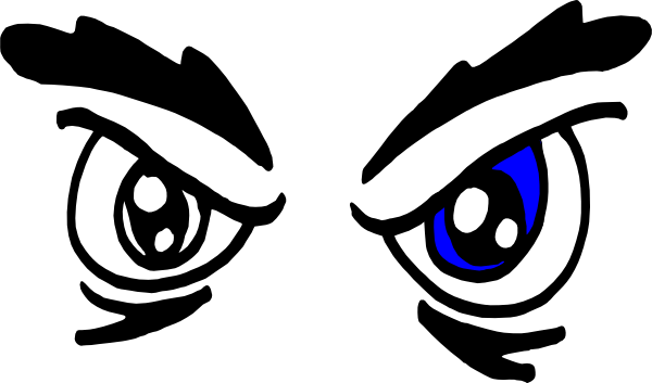 Creepy Eyes Clipart - Creepy Eyes Clipart (600x353)