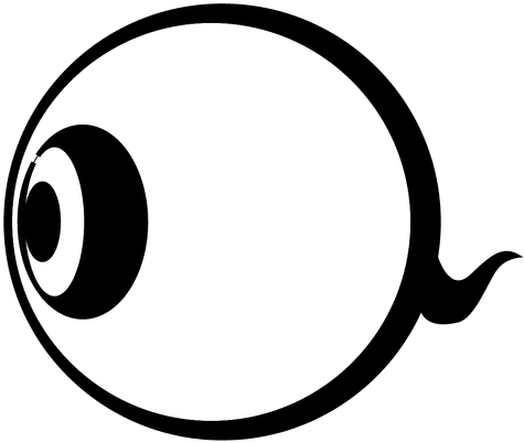Stroke Eye Icon - Eye (512x512)