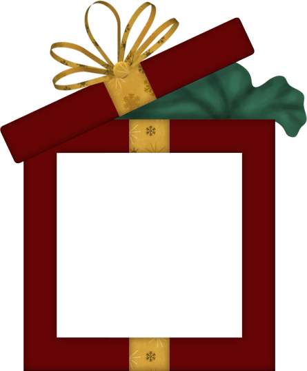Christmas Frames, Folder Games, File Folder, Clipart, - Picture Frame (445x539)