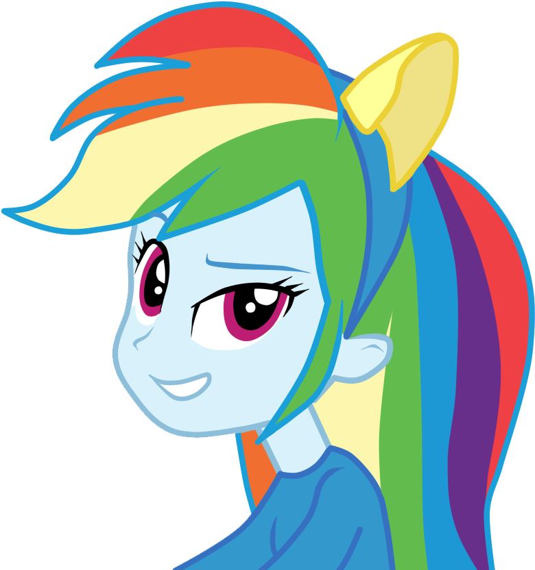 Rainbow Dash Equestria Girls Png Transparent Image - || Equestria Girls Rainbow Dash || (834x859)