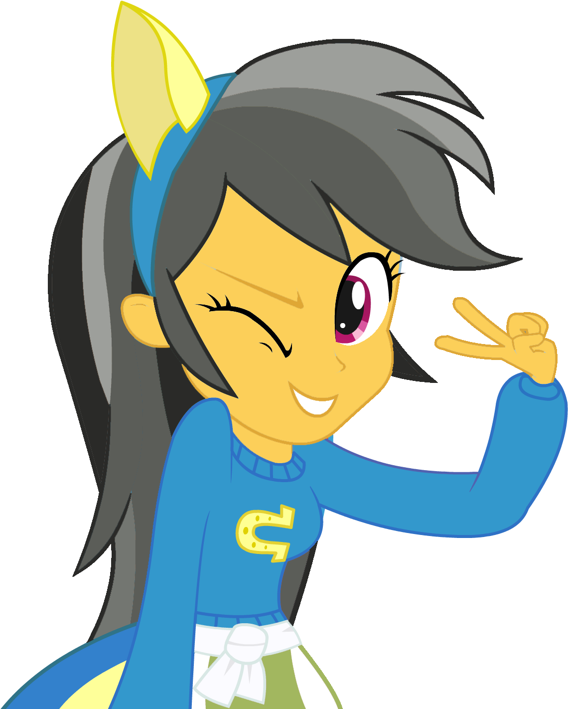 Daring Do In Equestria Girls By 7uprulez - Mlp Rainbow Dash And Daring Do (1250x1458)