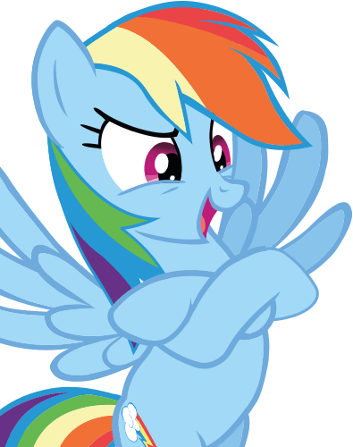 Coloring Pages Of My Little Pony Equestria Girls Rainbow - Pick Mlp Rainbow Dash (395x500)