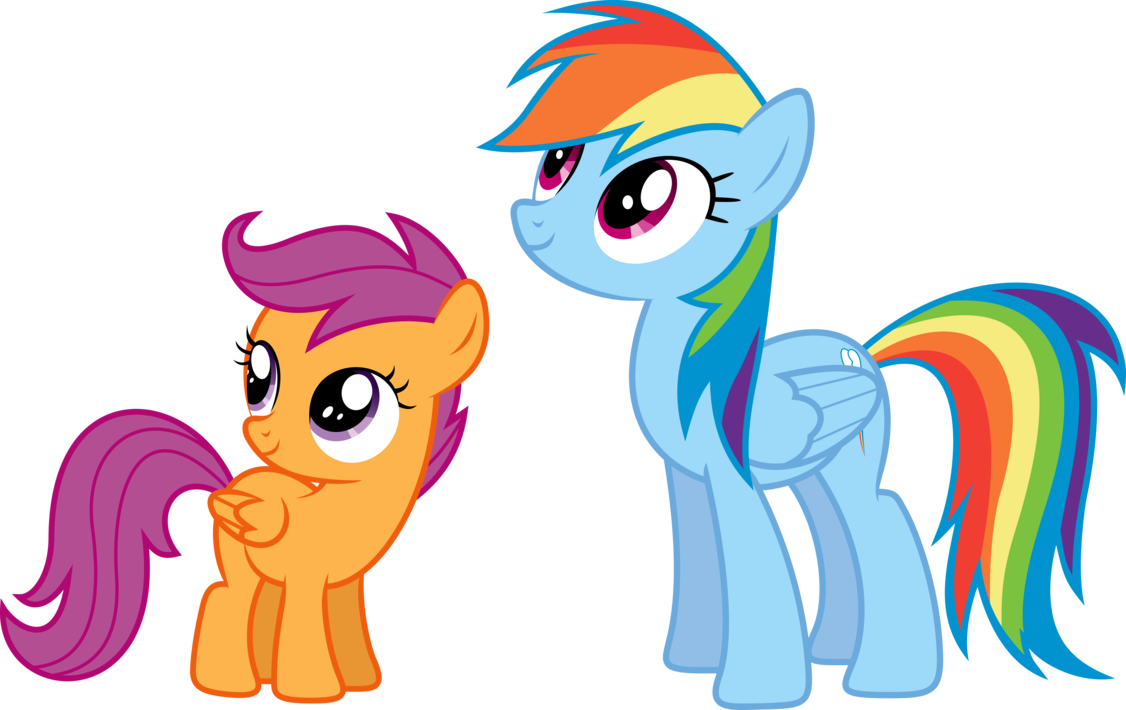 Post 26550 0 47724600 1460042195 Thumb - Mlp Rainbow Dash And Scootaloo (1126x710)