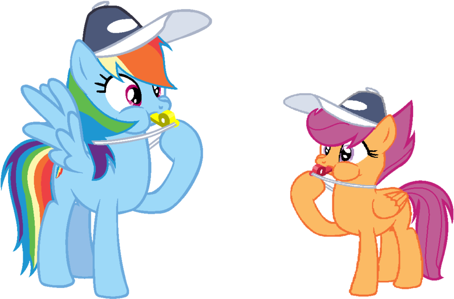 Rainbow Dash Scootaloo Pony Cartoon Mammal Vertebrate - Rainbow Dash And Scootaloo From My Little Pony (1024x639)