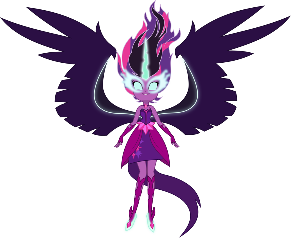 Sunset Shimmer X Twilight Sparkle Pictures You - Starlight Glimmer As Midnight Sparkle (988x809)