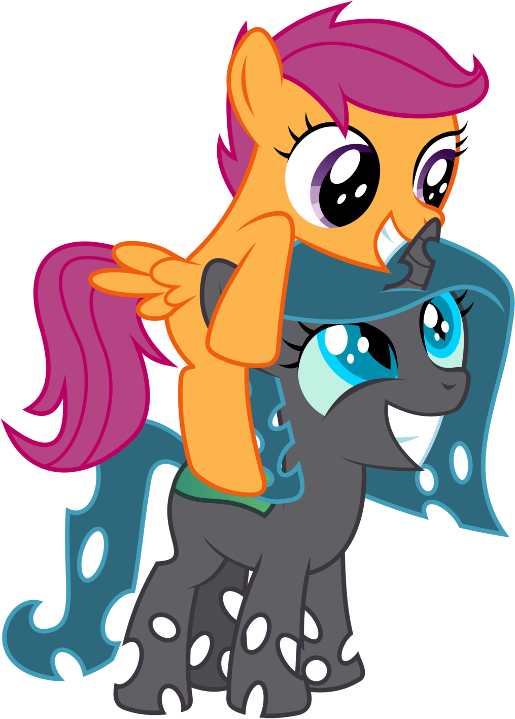 Mlp Dark Scootaloo (1024x1424)