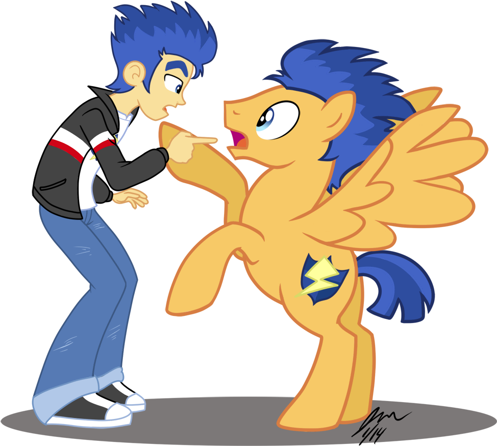 A Flash Encounter By Scruffytoto A Flash Encounter - Mlp Flash Encounter (1000x953)