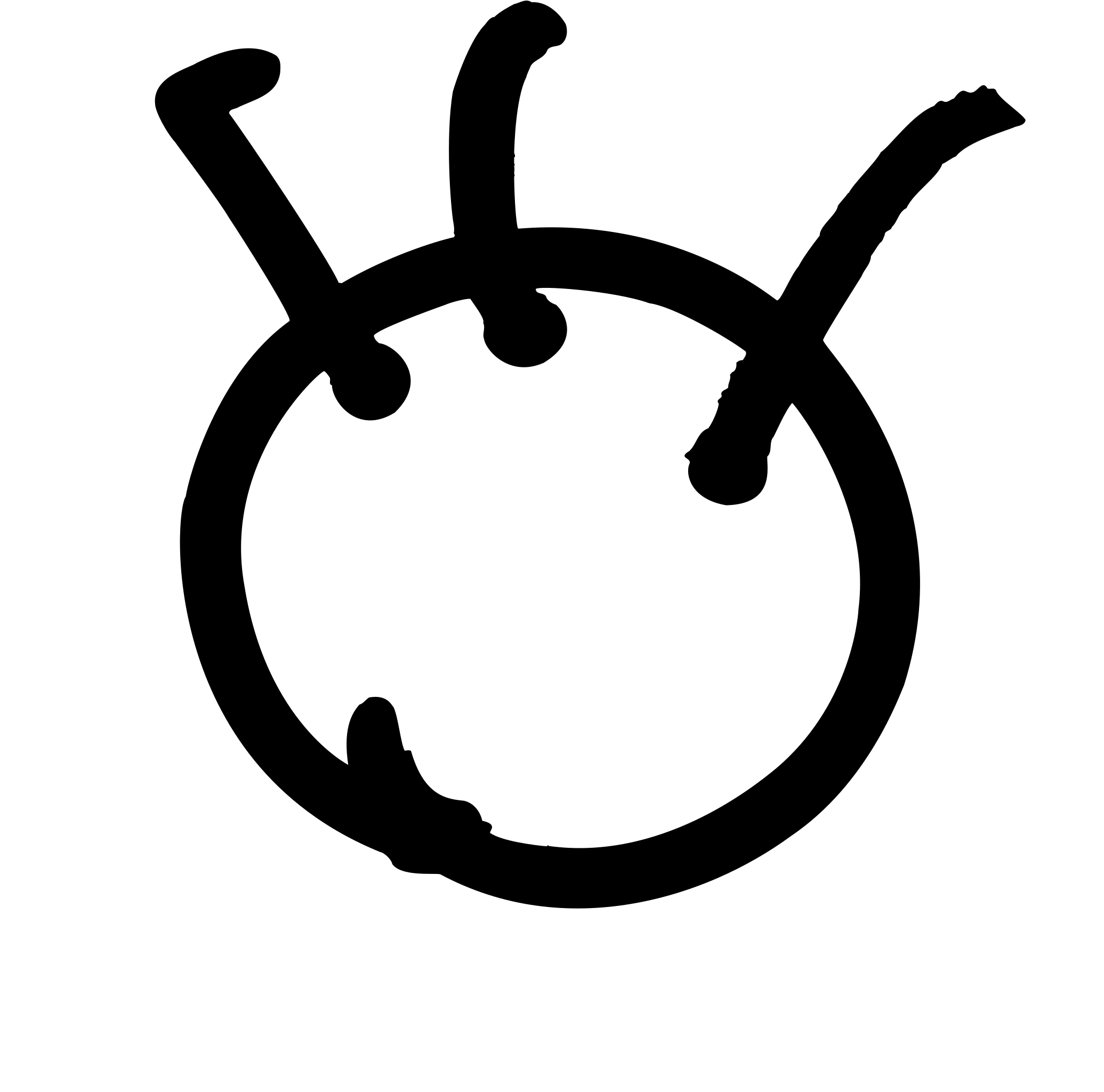 Fuji Television Network Logo Black And White - Super Mario Bros All Night Nippon (2400x2400)