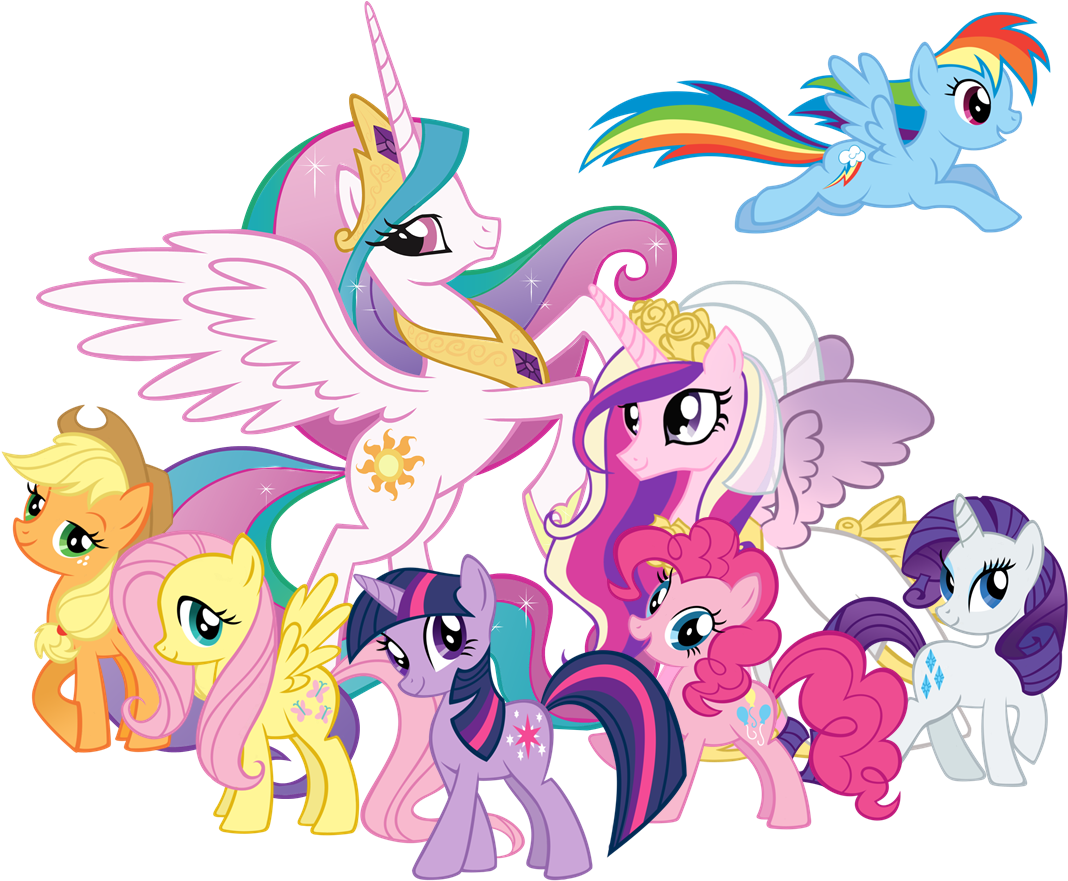 My Little Pony Unicorn Transparent - Little Pony Friendship Is Magic (1186x916)