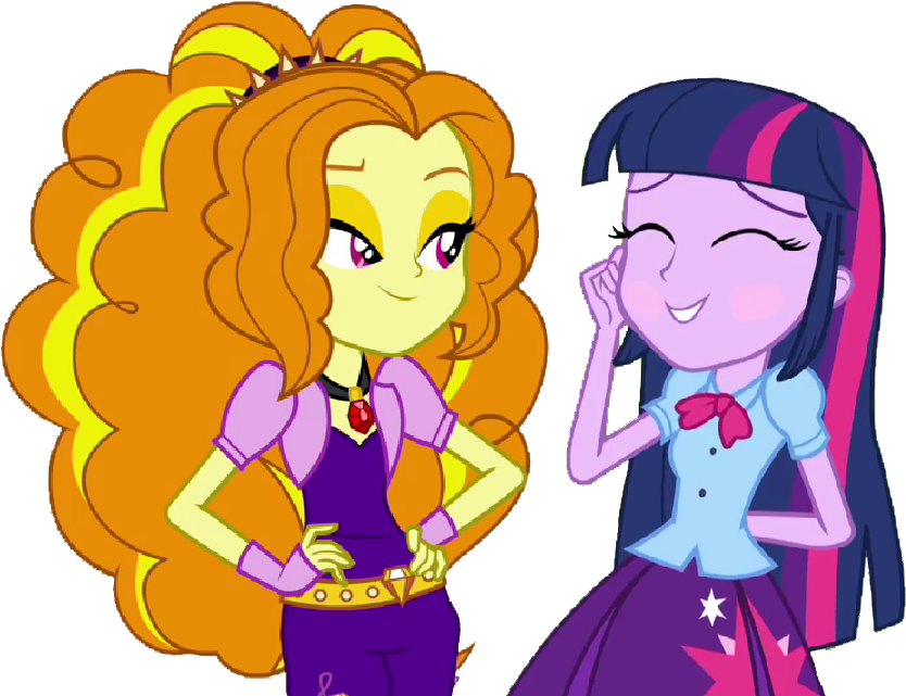 Adagio Dazzle/twilight Sparkle By Trixiesparkle63 - Twilight Sparkle And Adagio Dazzle (872x642)