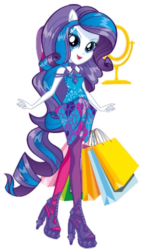 My Little Pony Telegram Sticker - Mlp Eg Rr Rarity (512x512)
