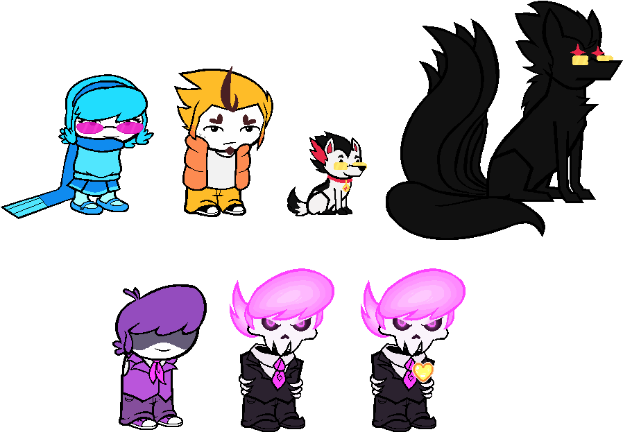 View Collection - Mystery Skulls All Characters (941x674)