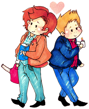 ““the Cutest Serial Killers You Ever Did See - Cartoon (540x410)