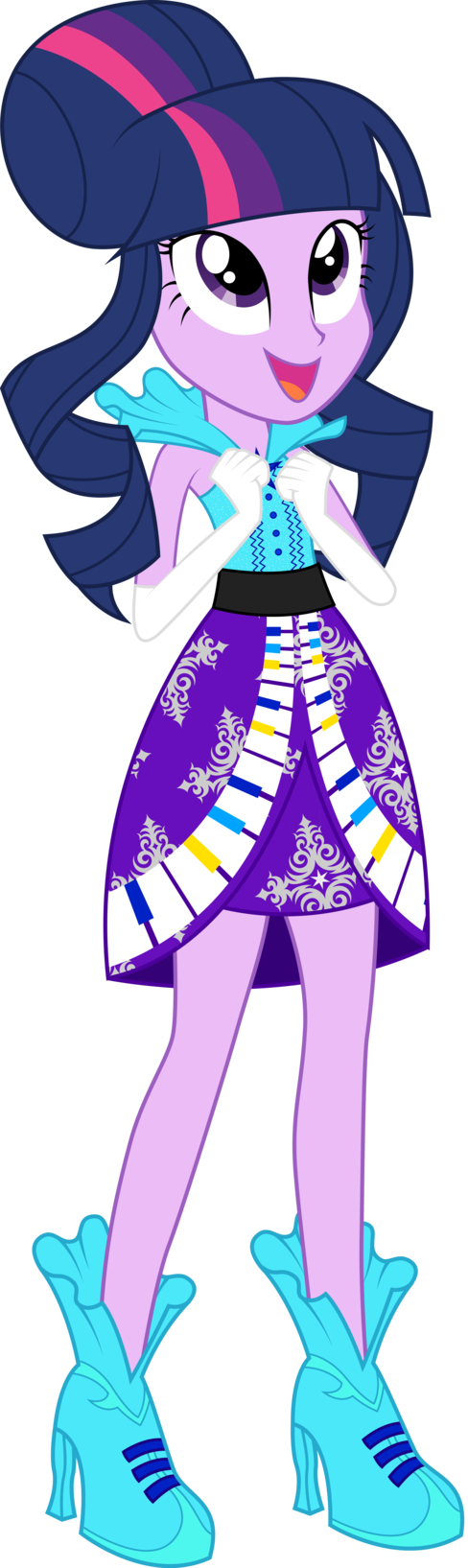 توایلایت جونی - Mlp Eg Twilight Friendship Trough The Ages (488x1635)